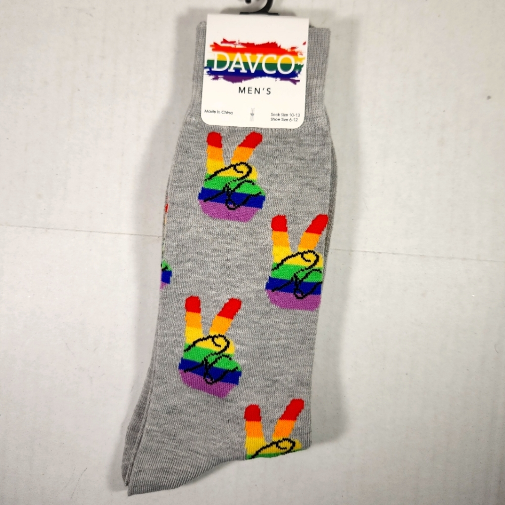 NWT Men's Davco Crew Socks